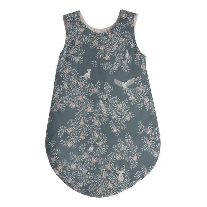 garbo&friends Gigoteuse Fauna en percale de coton | Bleu