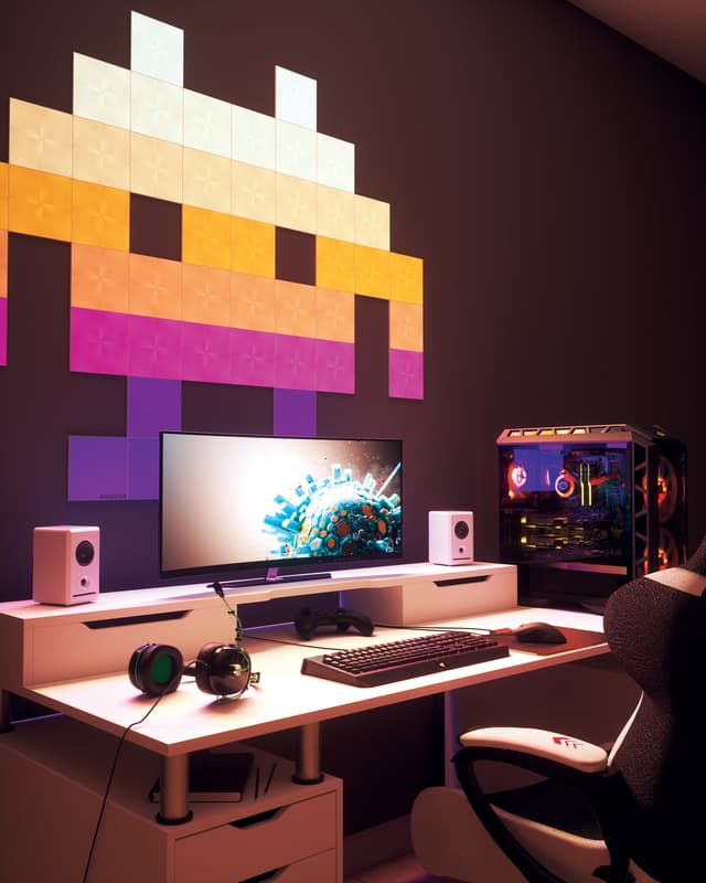 Nanoleaf Canvas udvidelsespakke med 4 stk.