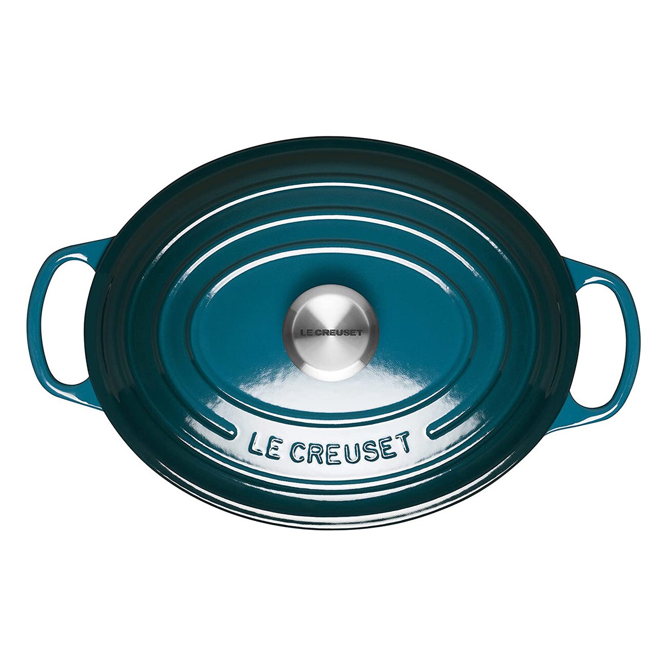 Le Creuset Bräter oval 29 cm schwarz Topf