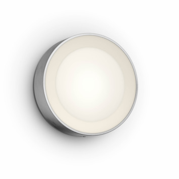 Philips Hue muurlamp Daylo RVS - wit en gekleurd licht 15W