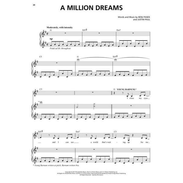 Hal Leonard Music Minus One Showman