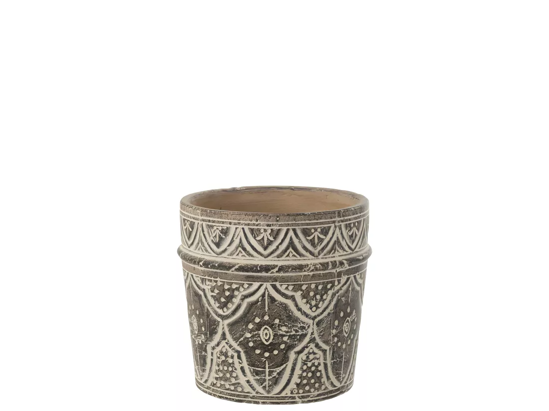 Cache-Pot en Terre Cuite 