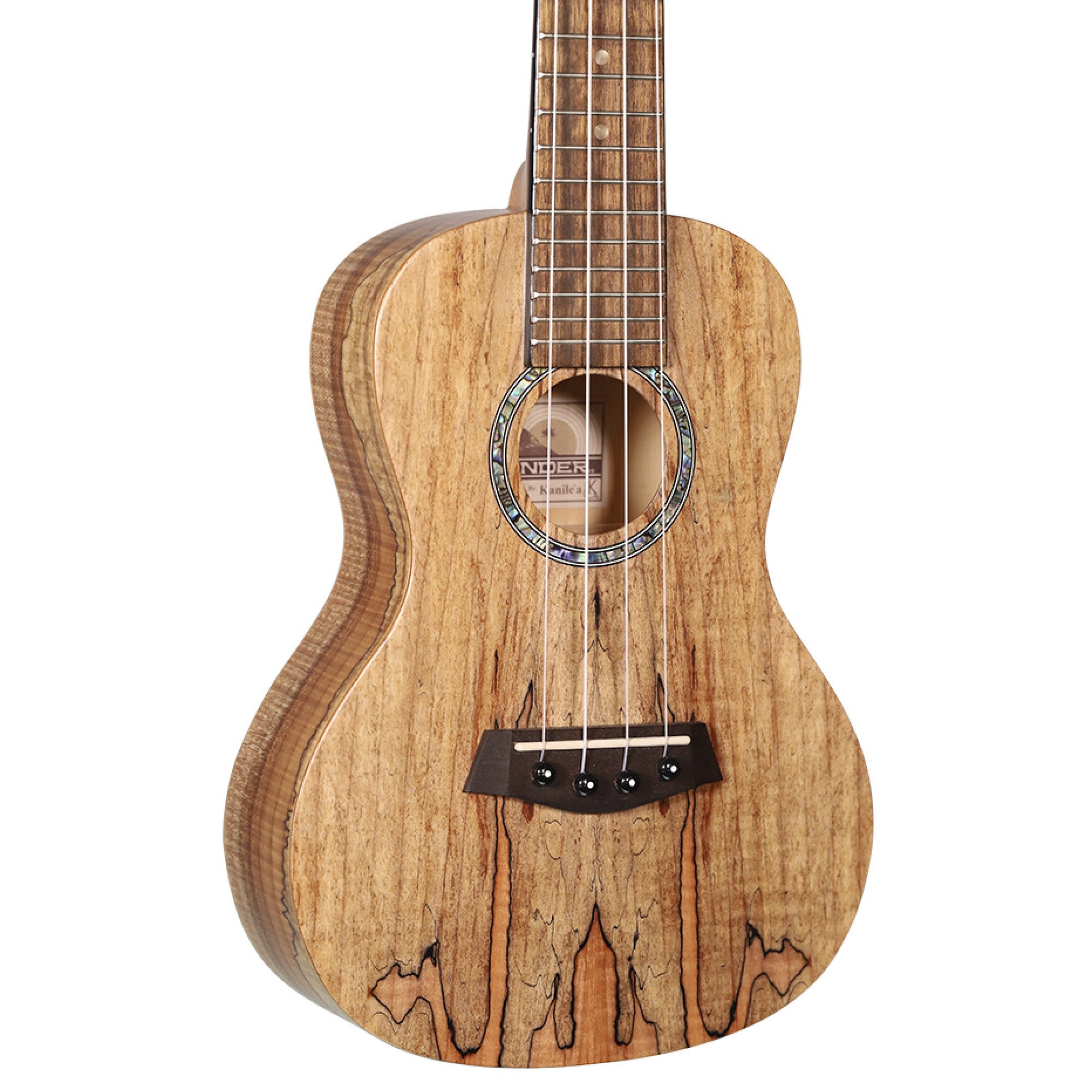 Islander MAC-4 concert ukelele spalted maple