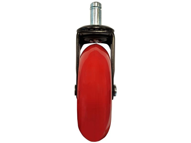 LC-Power Gaming Stuhlrollen 5er Set Rot Rollenset in der Farbe Rot für schnelles Gleiten von Tisch zu Tisch