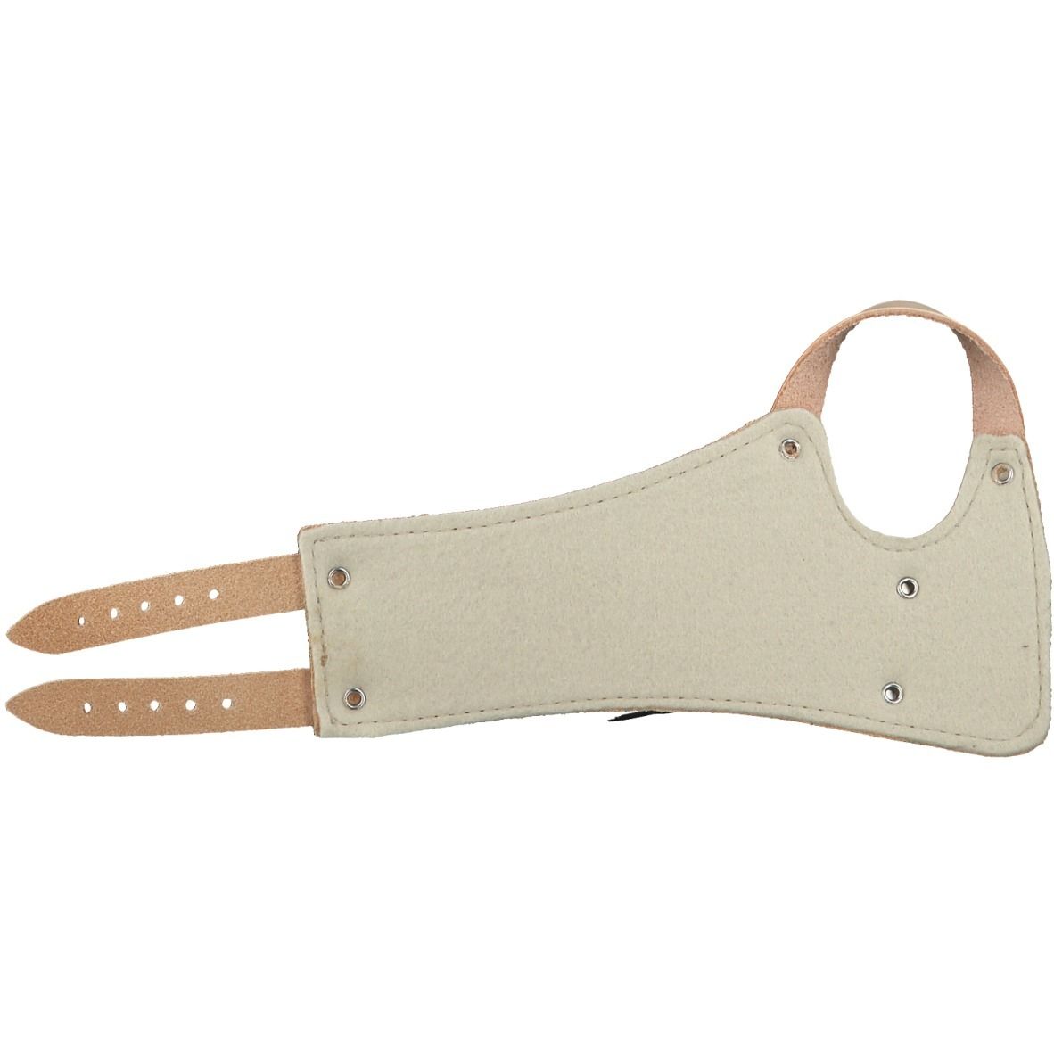 FRANK® Handgelenkriemen aus Leder mit 2 Schnallen Gr. 18 rechts