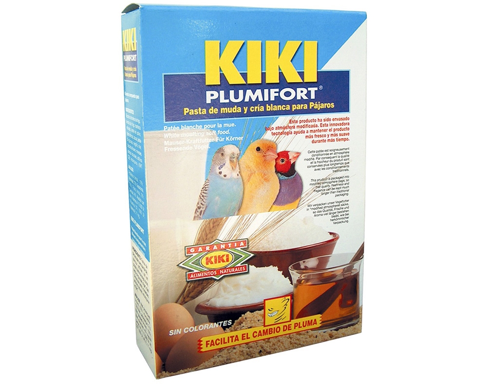 PAPA PARA CANÁRIO KIKI COM OVO 300G