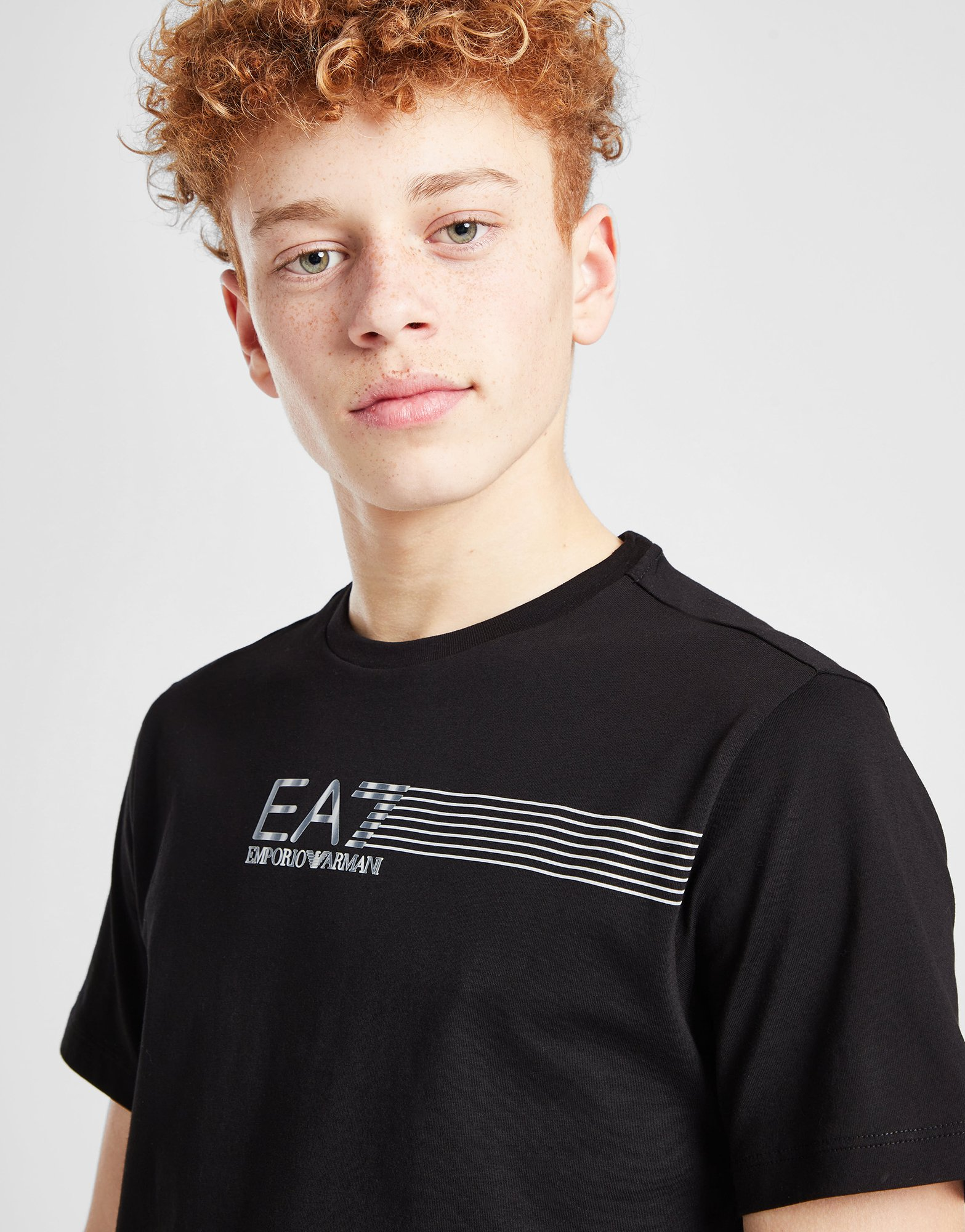 Emporio Armani EA7 T-shirt à manches courtes 7 lignes Junior