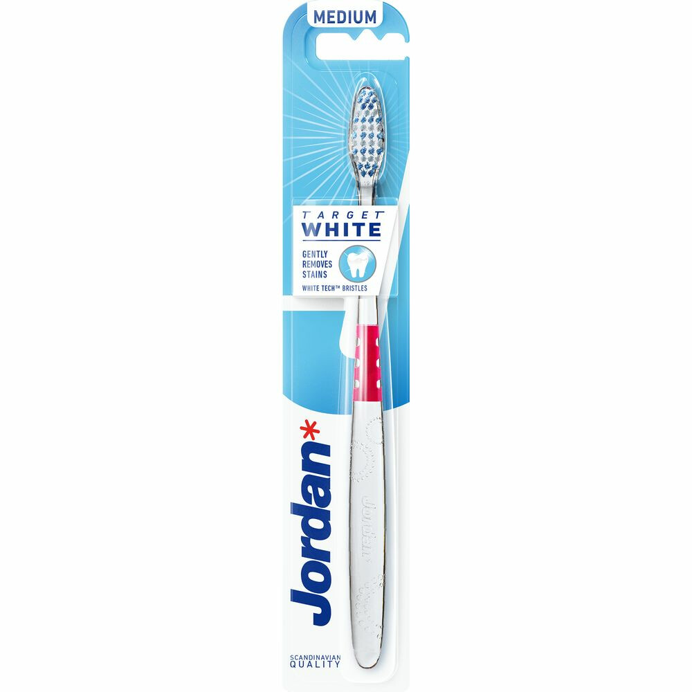 Jordan Tandenborstel Target White Medium