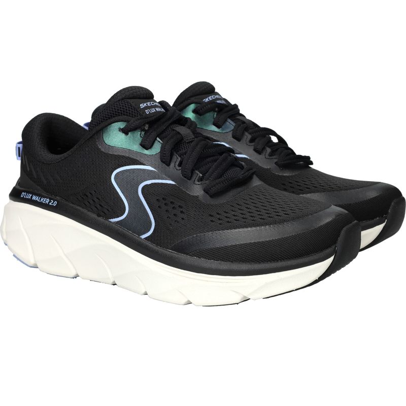 Skechers D'Lux Walker 2.0 Active Pace Sneakers Zwart Dames
