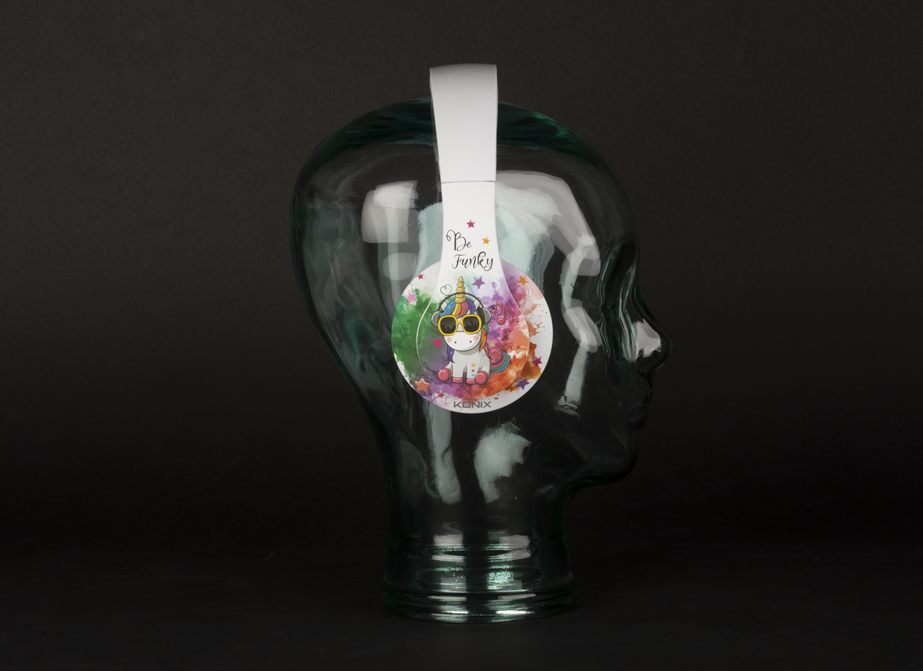 Konix Unik Wired Universal Headset Be Funky