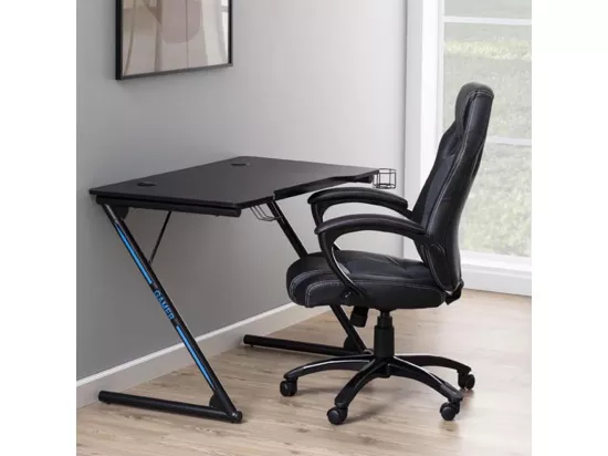 Bureau spécial gaming noir GAMER