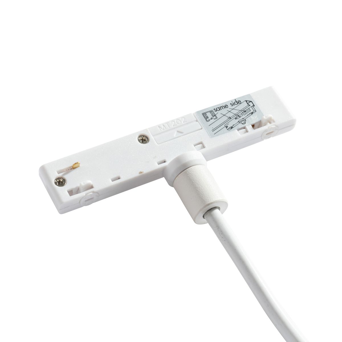 Hanglamp adapter rail wit 1-fase - Slimline