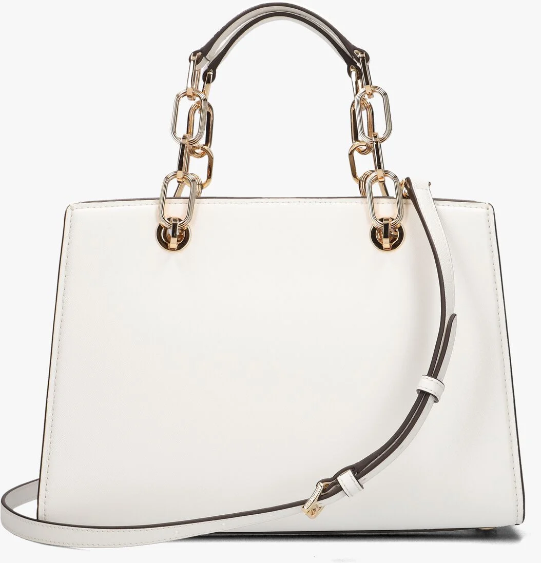 MICHAEL KORS witte michael kors handtas md satchel