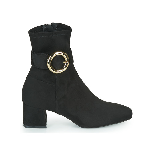 JB Martin - LAMIE - TOILE SUEDE STRETCH NOIR