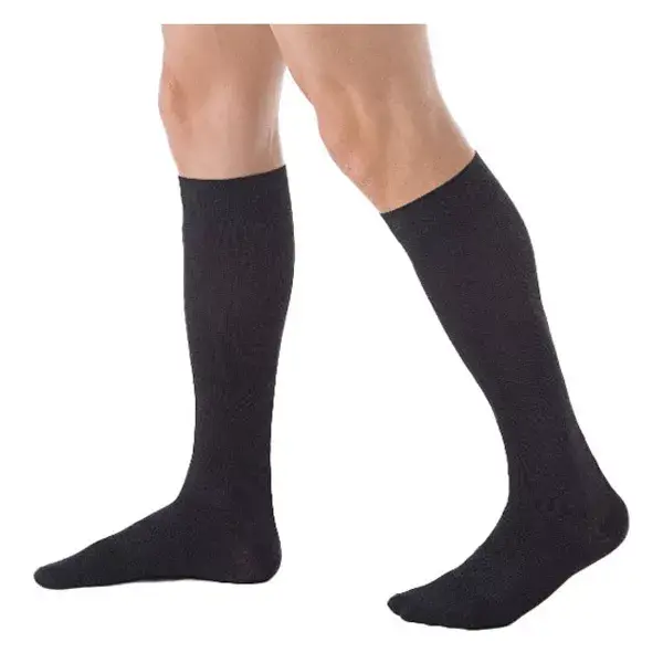 Meias longas Sigvaris Expert Class 3 para homem, tamanho XXL, pretas.