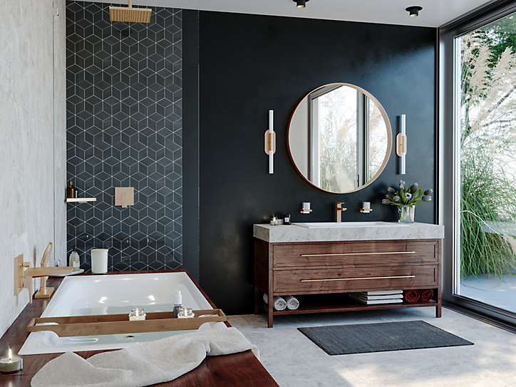 Porte-gobelet à brosse à dents bronze brossé Addstoris Hansgrohe
