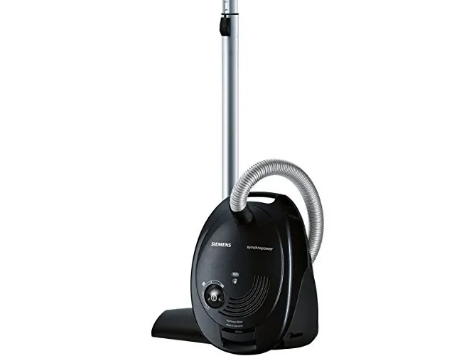 Siemens Synchropower VS06A212 - Støvsuger - beholder - pose - sort