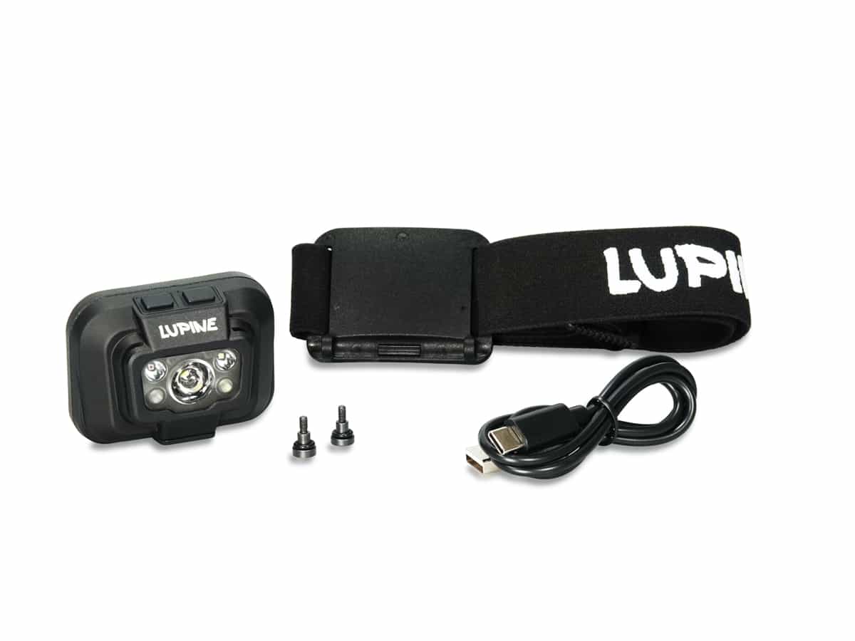 Lupine Penta NW 4500K 1000 Lumen, hodelykt Black
