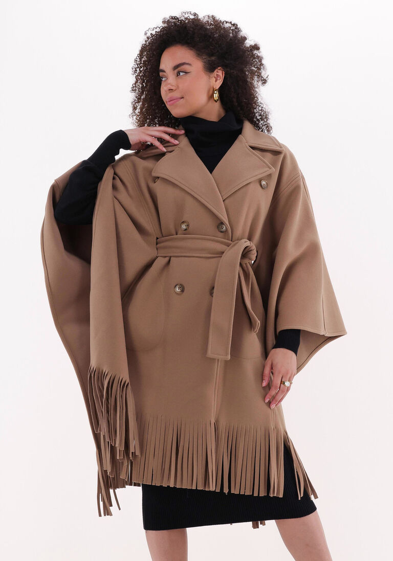 SILVIAN HEACH camel silvian heach mantel cloak mankster