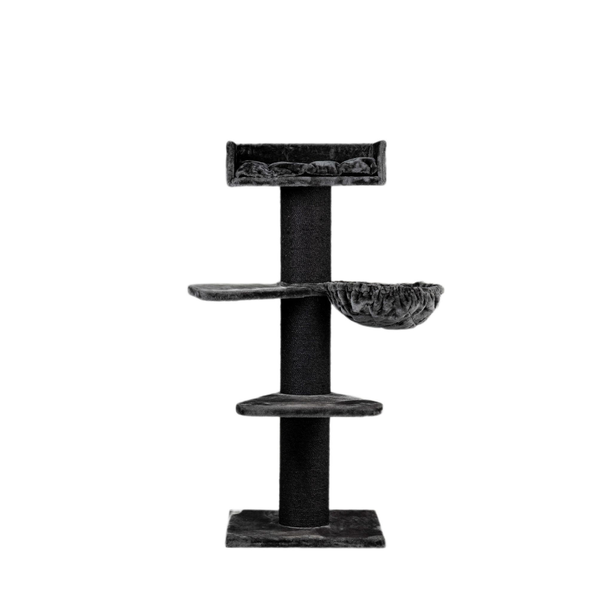 Arranhador Royalty Blackline Cinza Escuro Plus Cinza