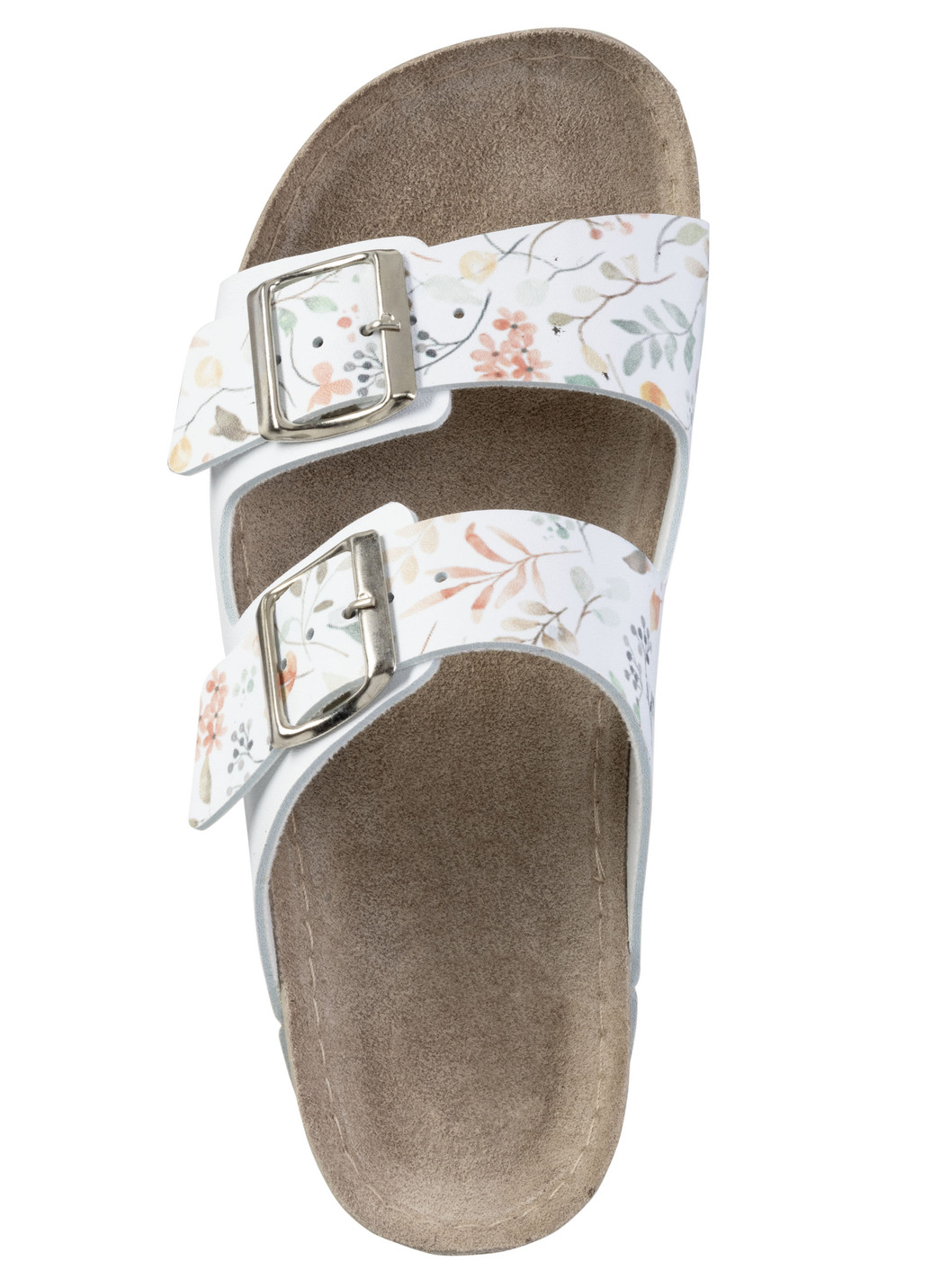 ELENA EDEN Pantolette aus teilweise floral bedrucktem Synthetik