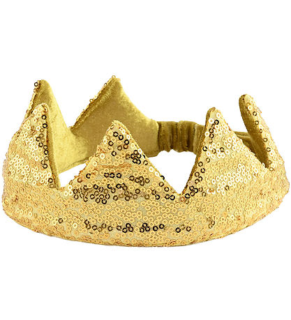 Den Goda Fen Kostüm - Krone Gold Paillette