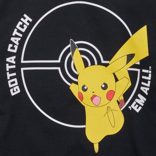 Name it - NKMNOSCAR POKEMON SWEAT WH BRU  BFU - Noir