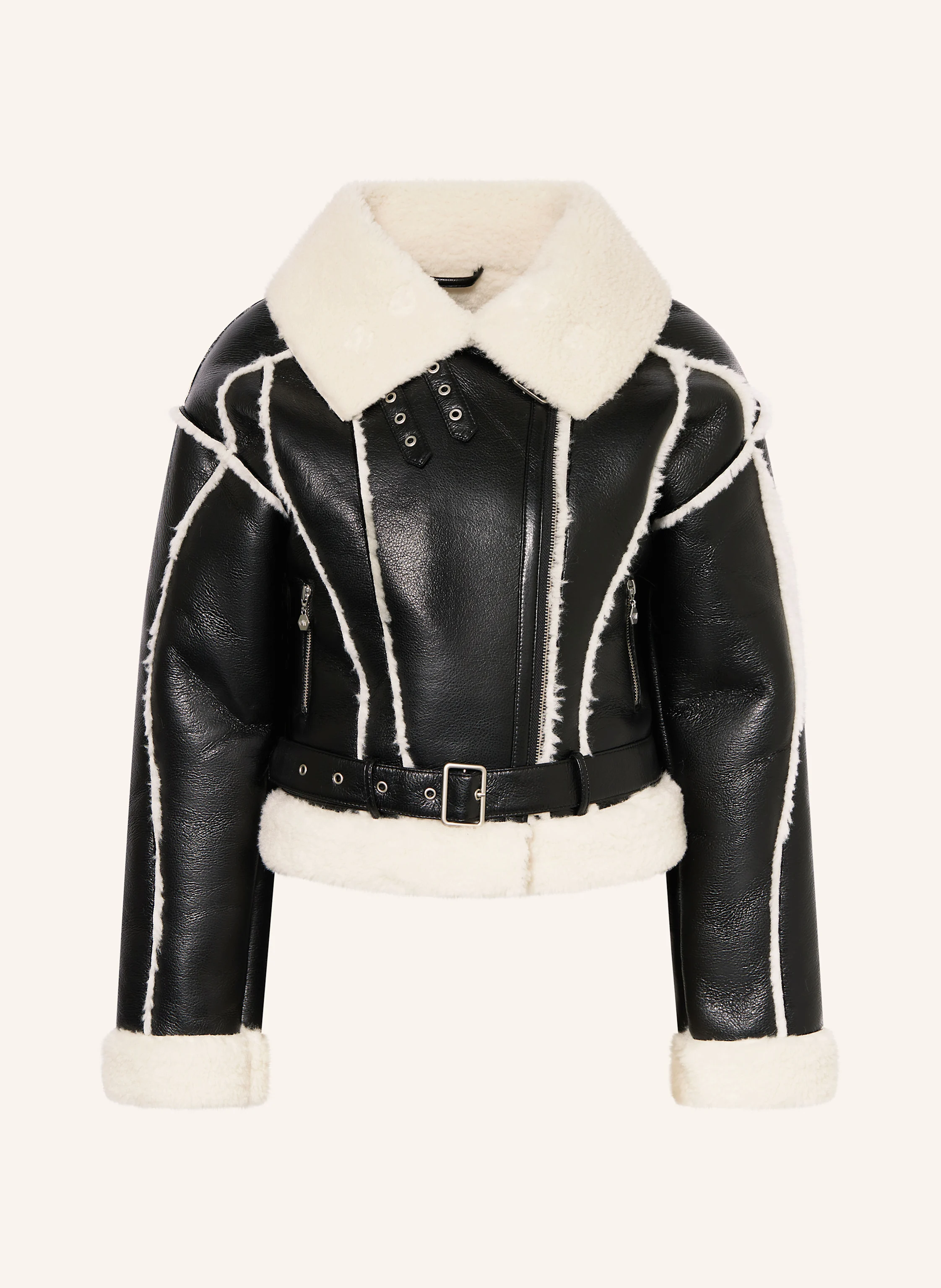 OW Collection Jacke ICEWIND in Lederoptik