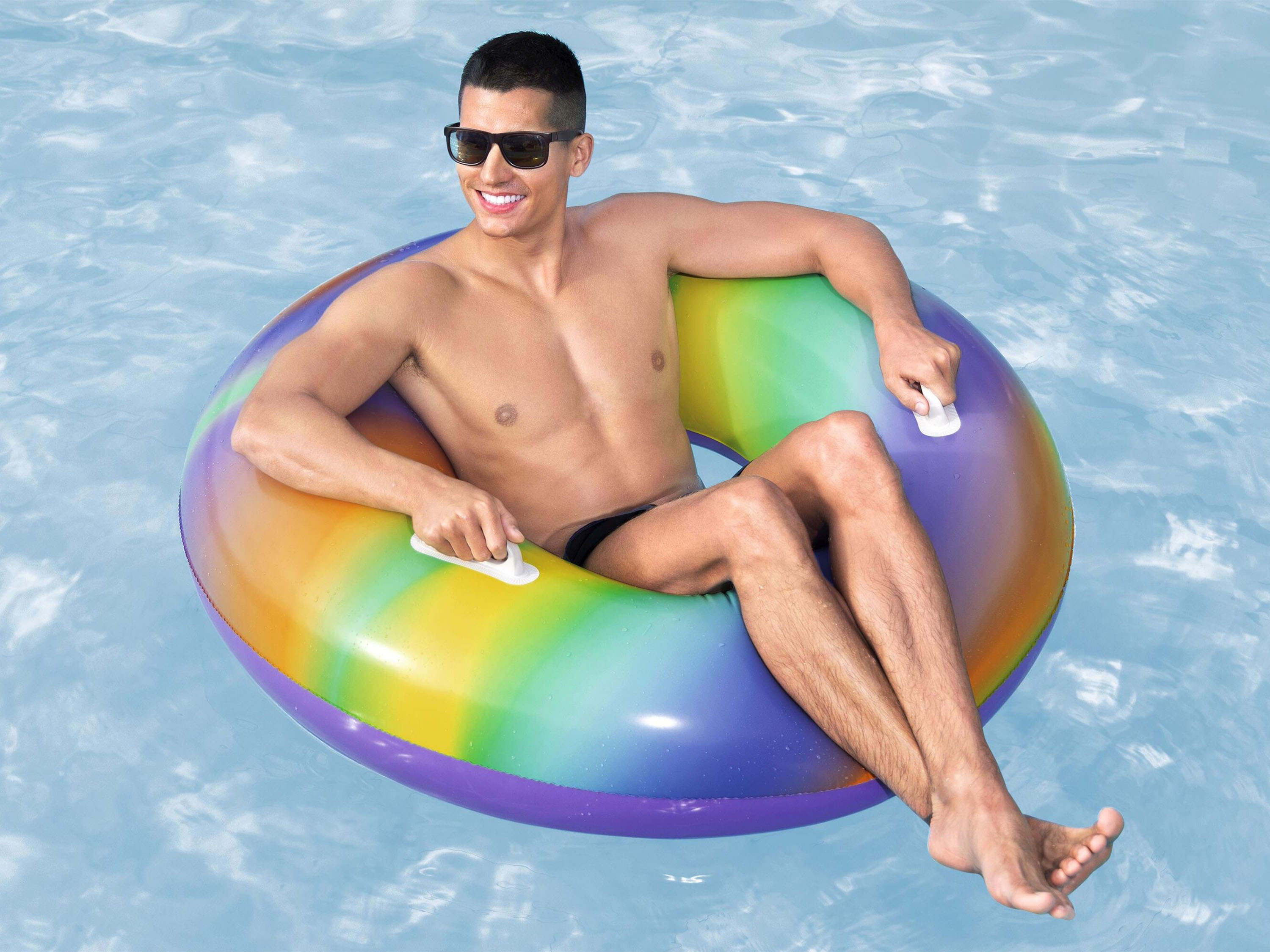 Schwimmring Rainbow 105 cm
