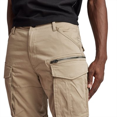 Short homme Rovic Zip Relaxed 12 GRIS G-STAR