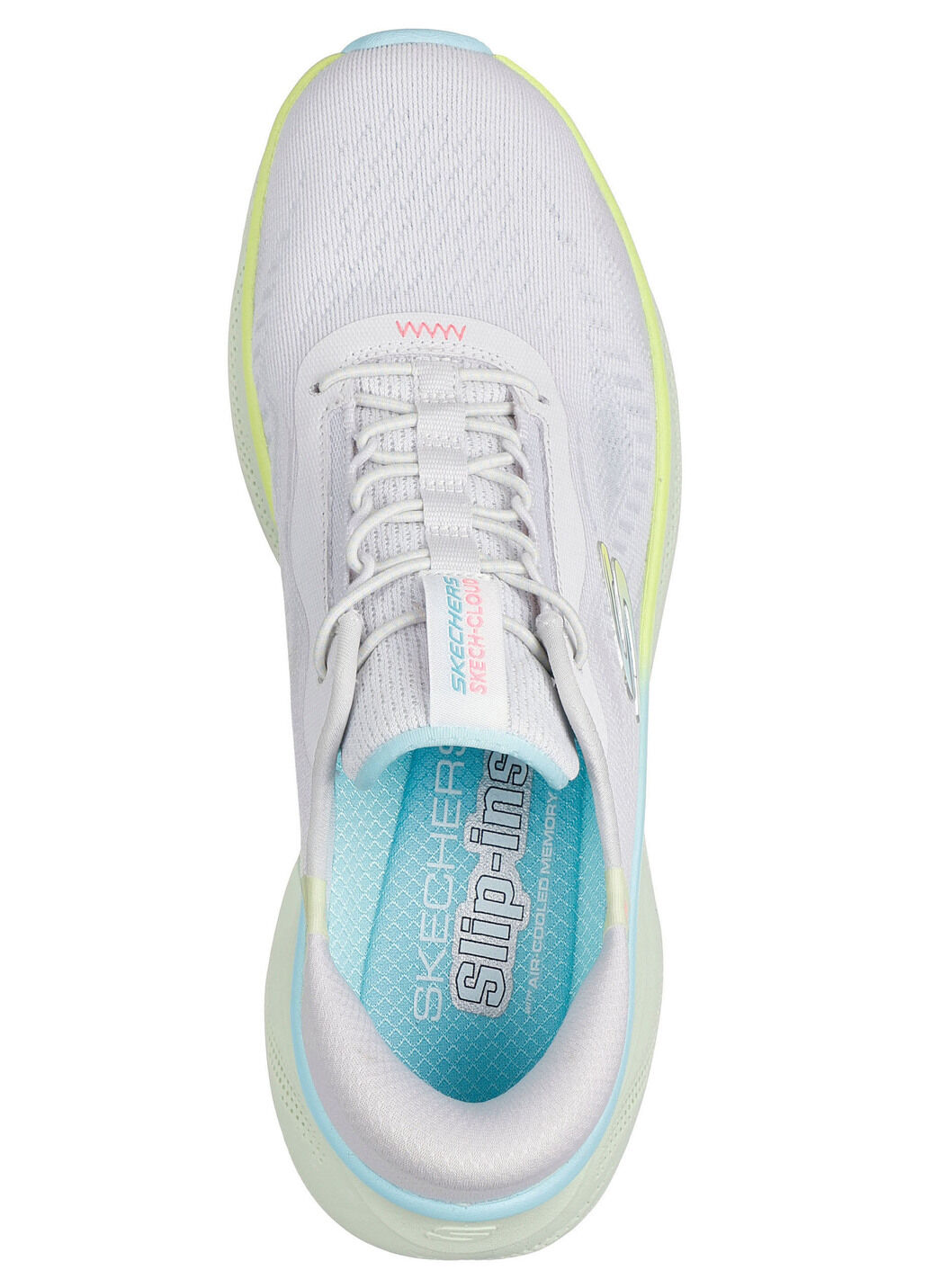 SKECHERS Sneaker mit geformter Slip-Ins Fersenplatte