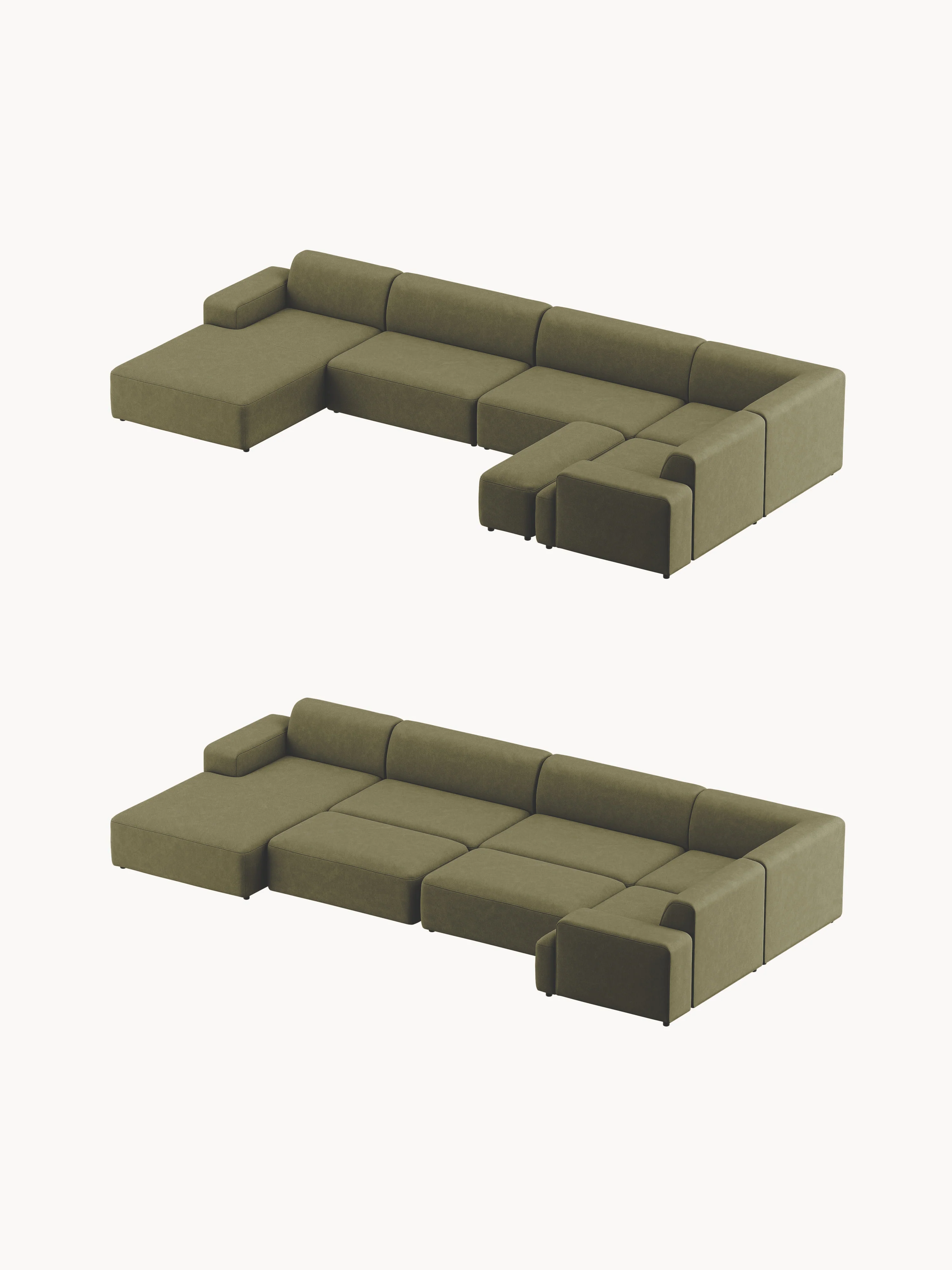 XL hoekbank Melva