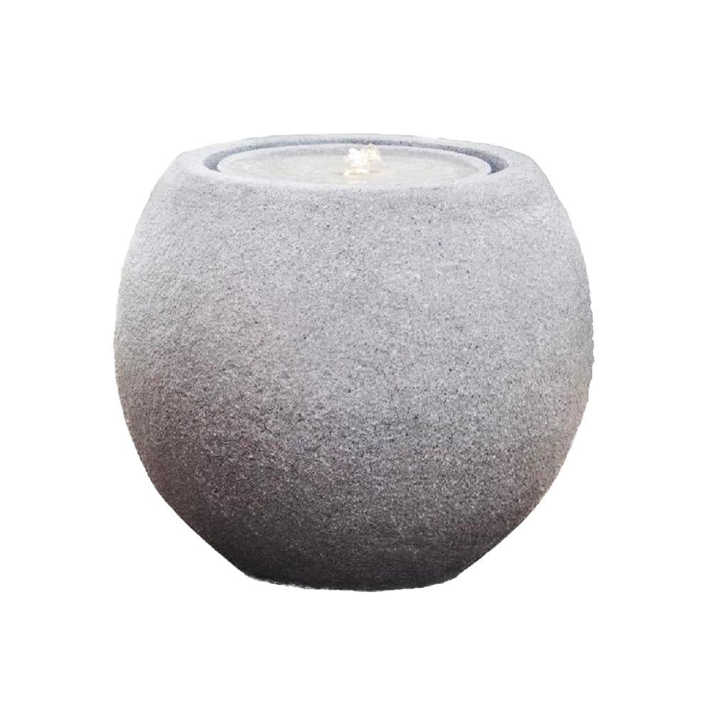 Heissner Terras Fontein Ball Led Graniet