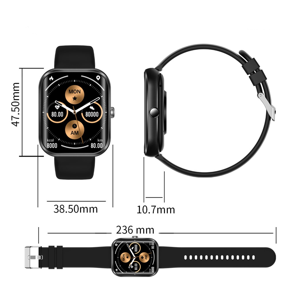 Fitness Tracker Bluetooth Smart Watch mit 1.96