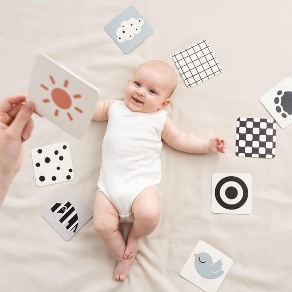 Done by Deer Baby Contrast Kaarten – 10-pack –  Multicolor