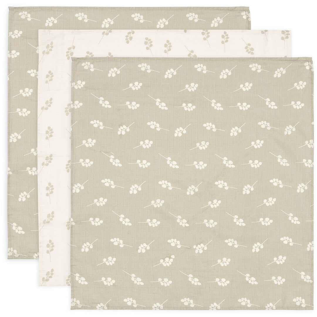 Jollein hydrofiele doeken twig - olive green