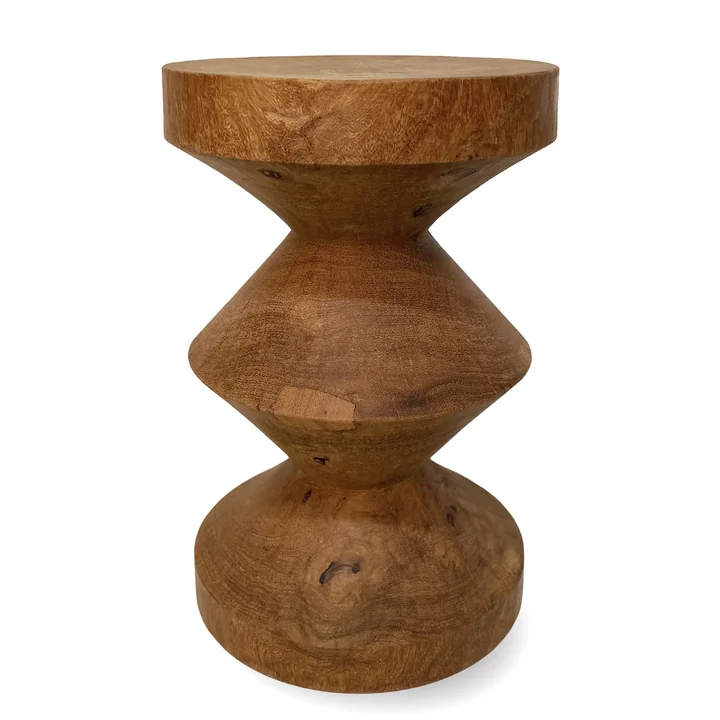 Pols Potten - Zig Zag Hocker, cognac