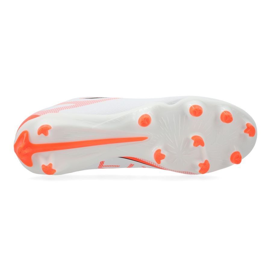 PUMA Ultra 5 Play FG/AG Unlimited - Blanc/Noir/Glowing Red Femme