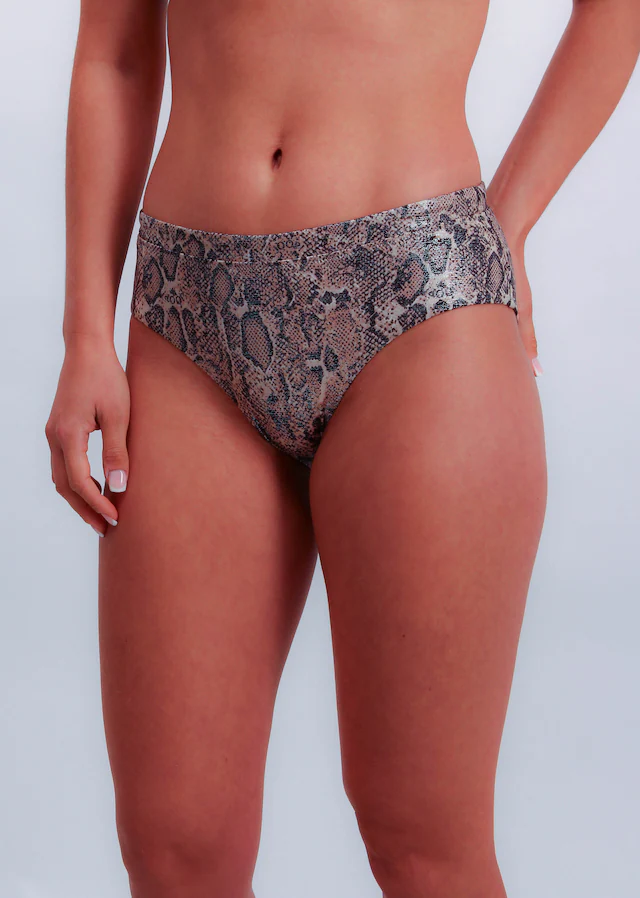 JOOP! Bikini-Hose »Python«, Animalprint, leicht glänzend