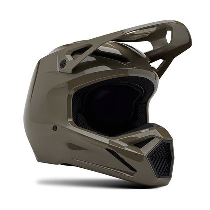 Casque cross Fox V1 SOLID 2025 - Gris