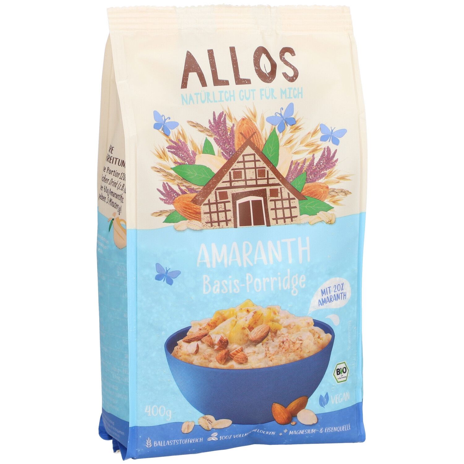 Allos Bio Amaranth FRÜHSTÜCKSBREI, Basis