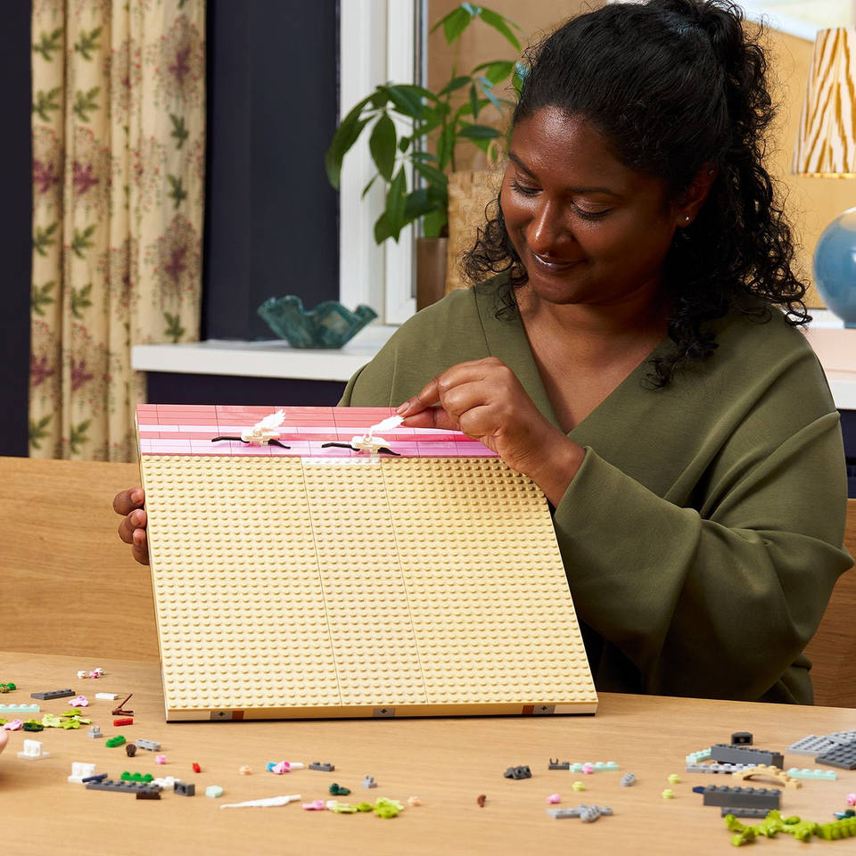 LEGO Art landschap met Japanse kersenbloesems 31218