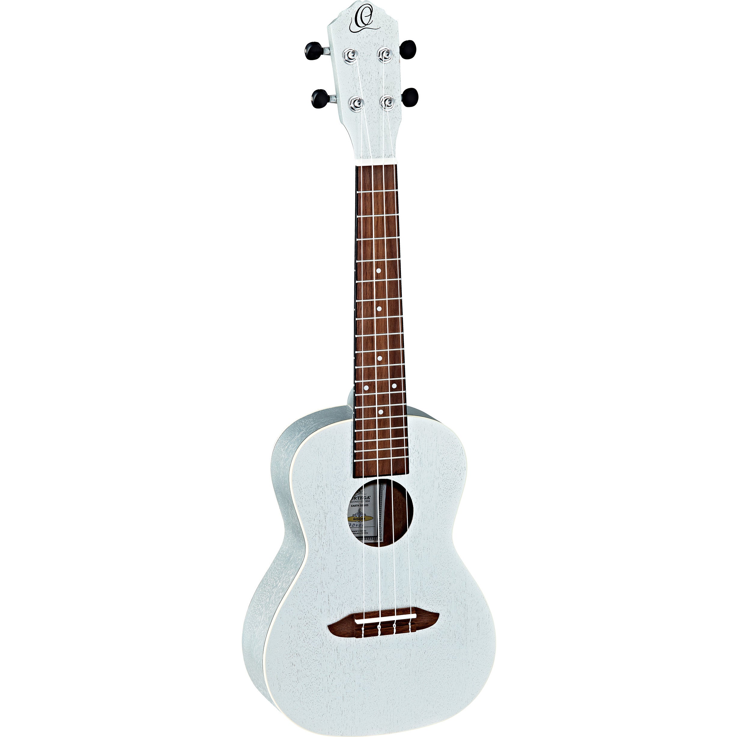 Ortega Earth Series RUSILVER concert ukelele zilver