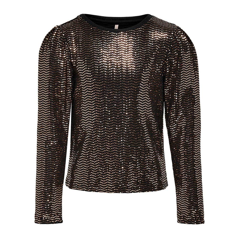 Kids ONLY Top à paillette Noir/Doré Fille Kids Only Jane
