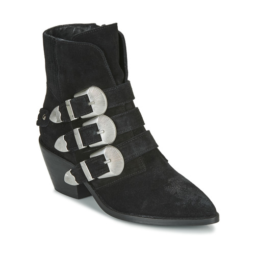 Pepe jeans - WESTERN W BUCKLE - Noir