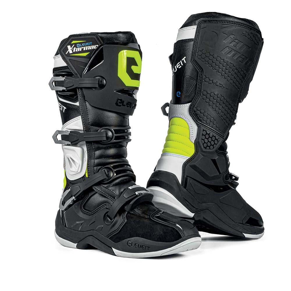Eleveit - Bottes X Tarmac Noir / Jaune fluo