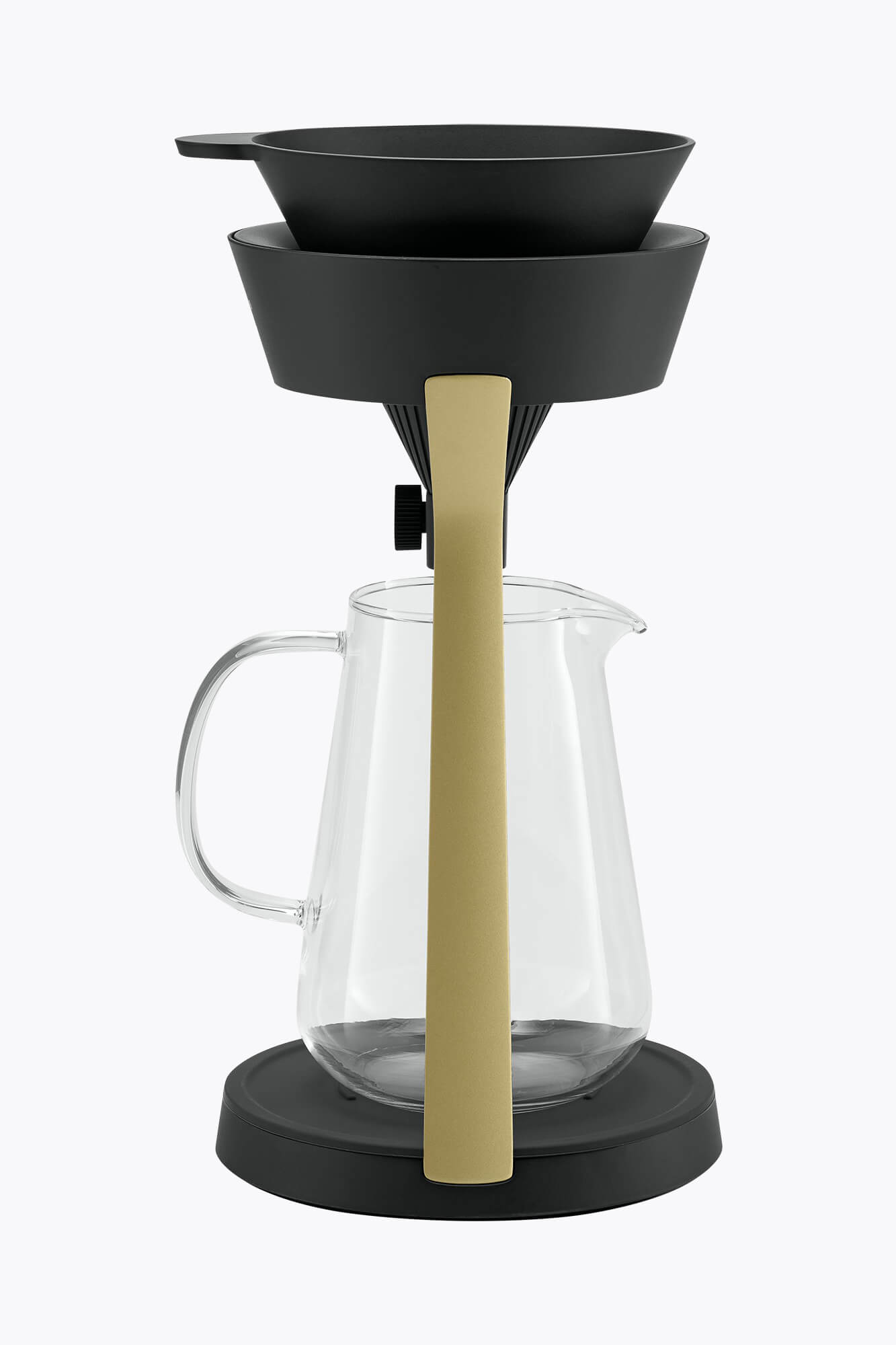 Melitta® Amano Kaffeebereiter Schwarz-Gold