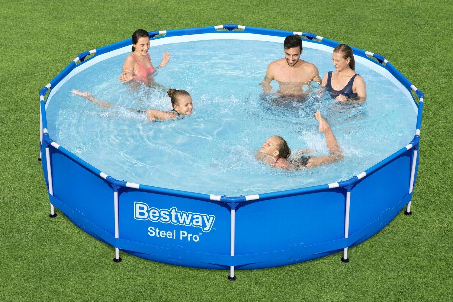 Bestway frame zwembad Steel Pro met pomp D 305 H 76 cm
