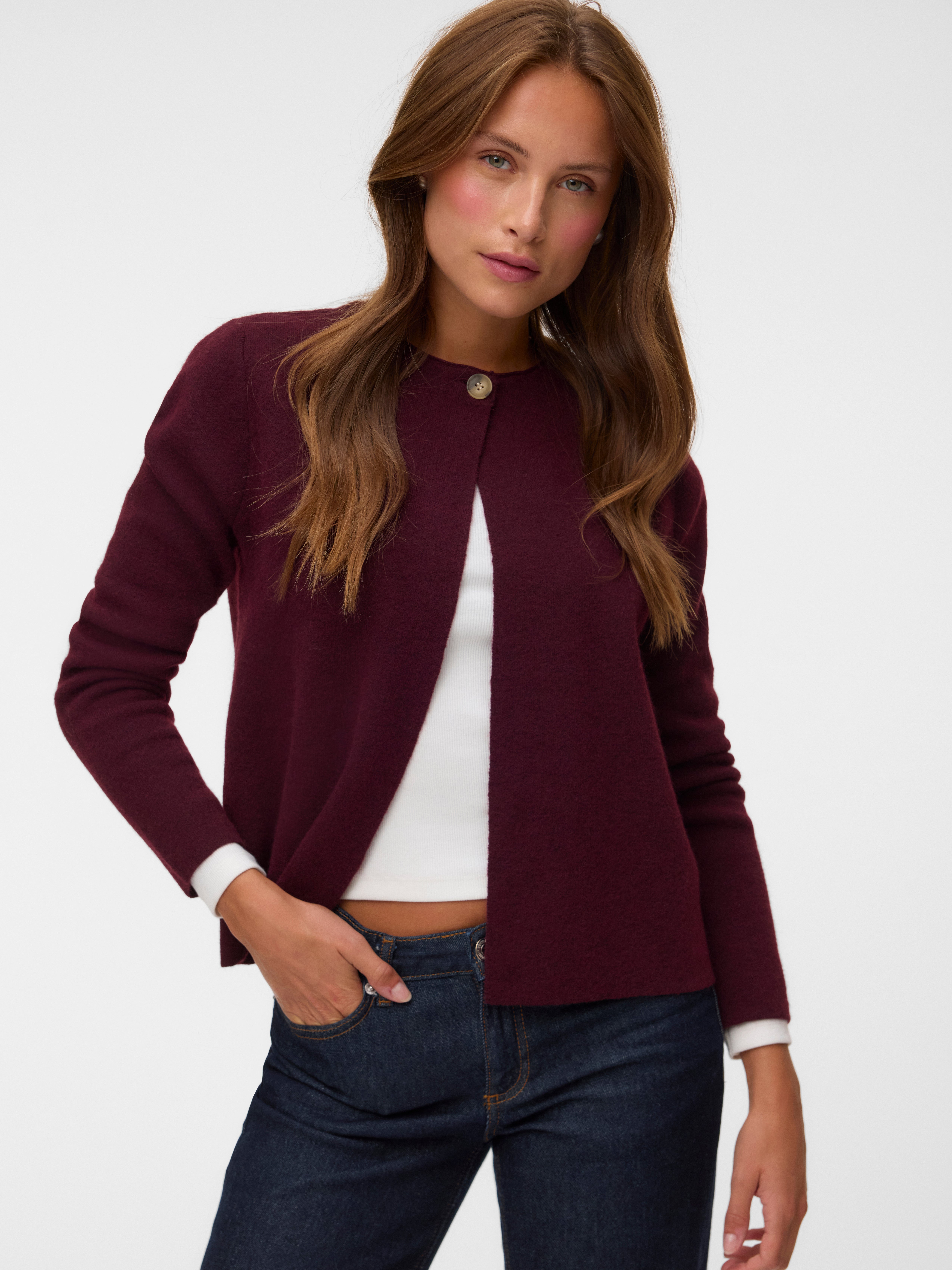 VMMARINA Gebreid vest