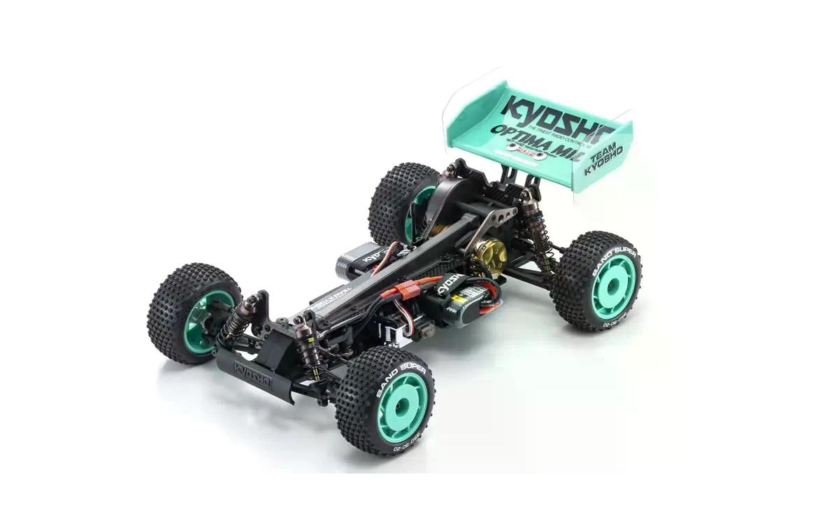Buggy Optima Mid'87 Le Mans 240 Gold Bausatz, 1:10<br>Limitiertes Sondermodell des Optima Mid zu 60 Jahrigen Jubiläum von Kyosho